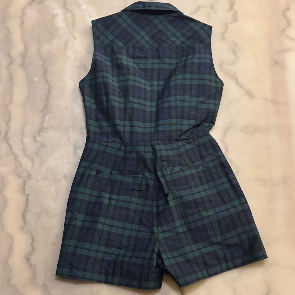 Vineyard Vines Plaid Sleeveless Romper - Picture 8 of 8